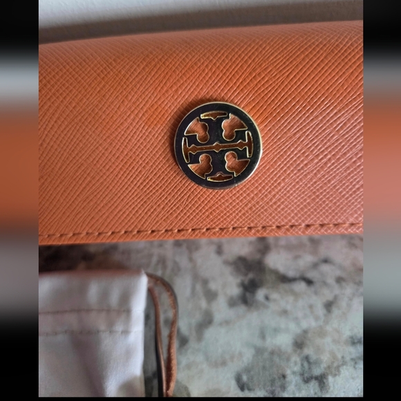 Tory Burch Glasses Case with Gold Logo main image 9